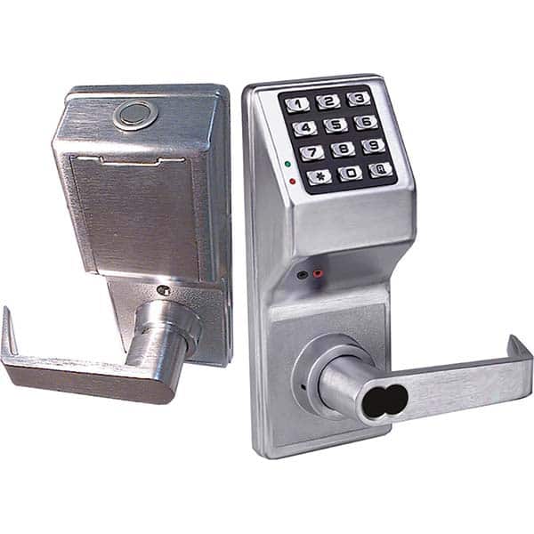 Alarm Lock - Lever Locksets Type: Entrance Door Thickness: 1-3/4 - Eagle Tool & Supply