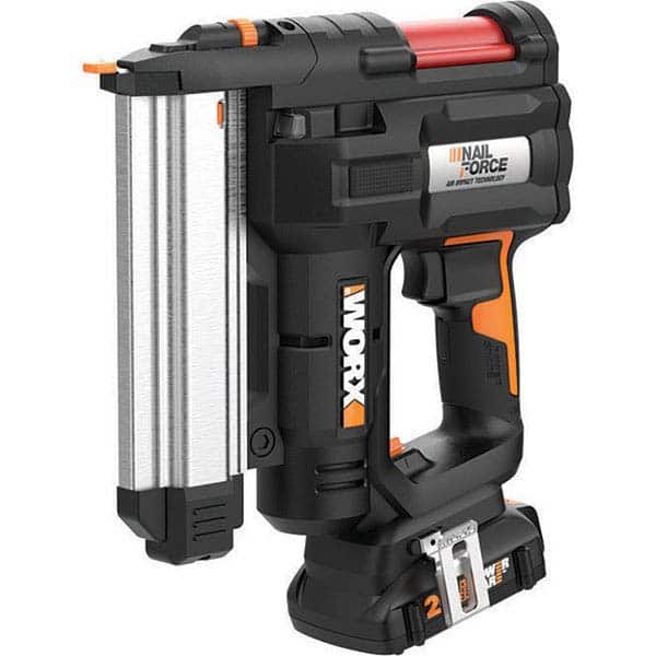 Worx - Cordless Nailers Fastener Type: Staple Gun/Brad Nailer Nail Diameter (Gauge): 18.00 - Eagle Tool & Supply
