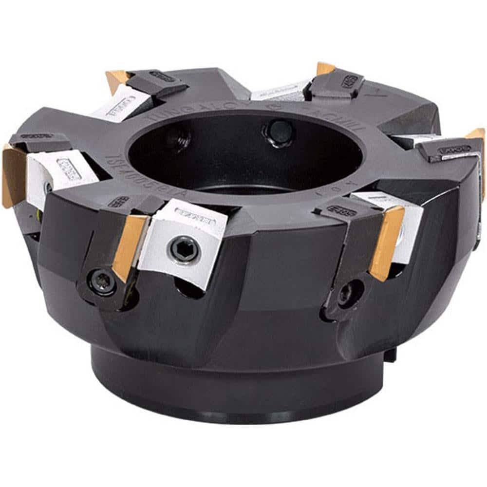 Indexable Square-Shoulder Face Mill: TSE4012RIA, 47.6300″ Arbor Hole Dia, Uses 14, TEEN Inserts, No, Series TSE