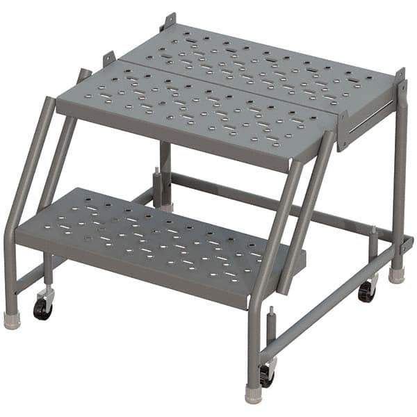 TRI-ARC - Rolling & Wall Mounted Ladders & Platforms Type: Rolling Warehouse Ladder Style: Rolling Platform Ladder - Eagle Tool & Supply