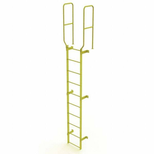 TRI-ARC - Rolling & Wall Mounted Ladders & Platforms Type: Fixed Ladder Style: Safety Cage - Eagle Tool & Supply