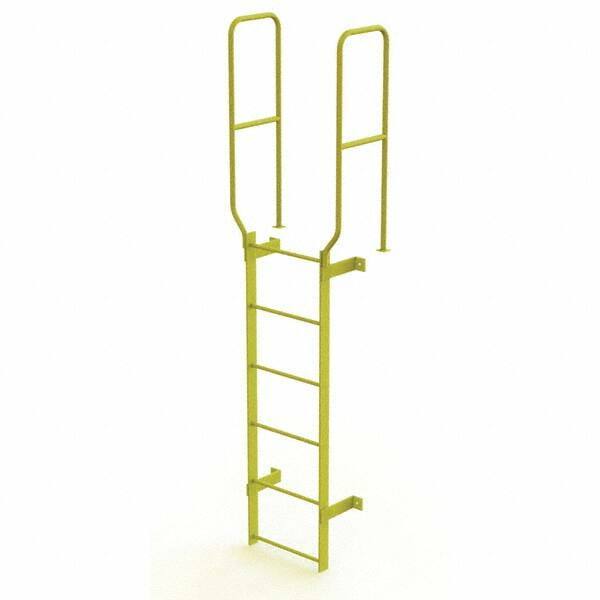 TRI-ARC - Rolling & Wall Mounted Ladders & Platforms Type: Fixed Ladder Style: Safety Cage - Eagle Tool & Supply