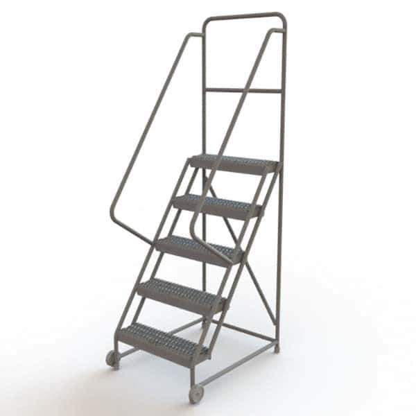 TRI-ARC - Rolling & Wall Mounted Ladders & Platforms Type: TiltNRoll Rolling Ladder Style: Tilt & Roll Safety Ladder - Eagle Tool & Supply