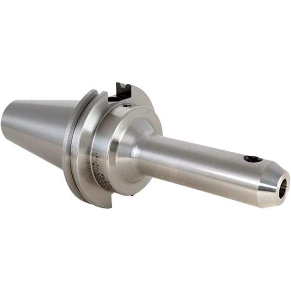 Techniks - CAT50 Taper Shank 1-1/2 Hole End Mill Holder & Adapter - 2-3/4" Nose Diam, 6" Projection - Exact Industrial Supply