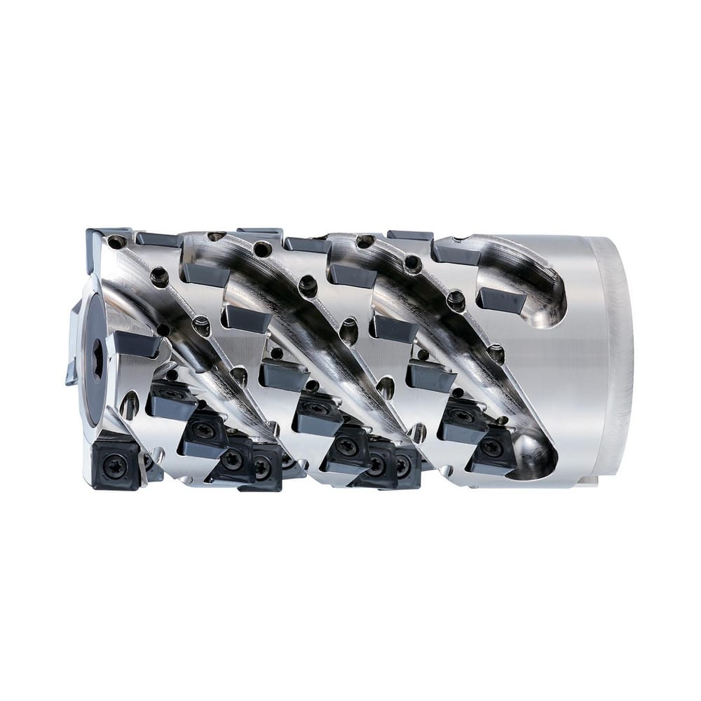 Indexable Square-Shoulder End Mill: PSFL09R050M22-4-50, 50.0000'' Shank Dia, Straight Shank Uses 28, Normal Pressure, 75.00 mm OAL
