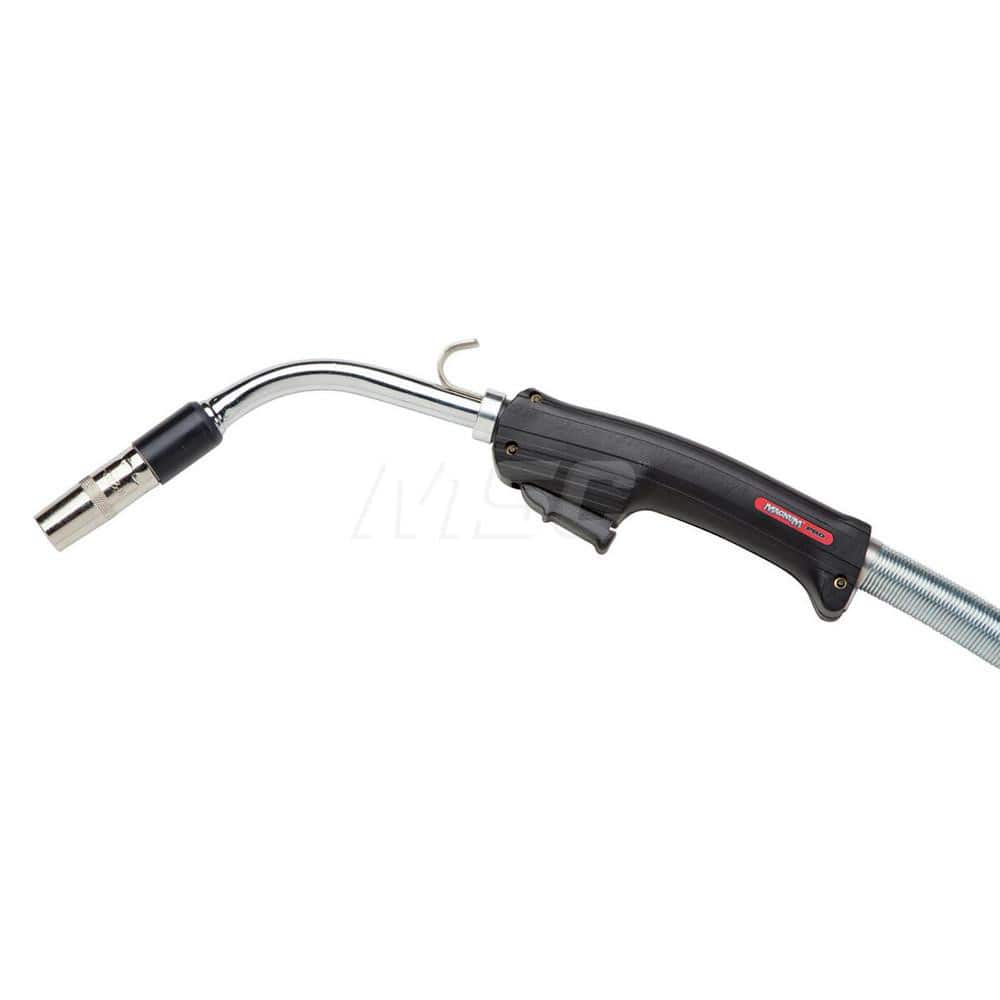 MIG Welding Guns; For Use With: Magnum ™ PRO; Length (Feet): 10 ft. (3.05m); Handle Shape: Curved; Neck Type: Rotatable; Trigger Type: Standard; For Gas Type: CO2; For Wire Type: Flux Core; Solid