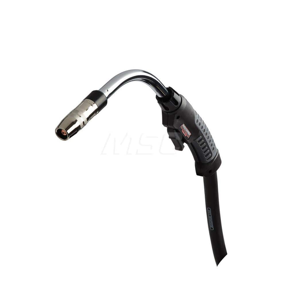 MIG Welding Guns; For Use With: Magnum ™ PRO; Length (Feet): 10 ft. (3.05m); Handle Shape: Curved; Neck Type: Rotatable; Trigger Type: Standard; For Gas Type: Mixed; CO2; For Wire Type: Flux Core; Solid
