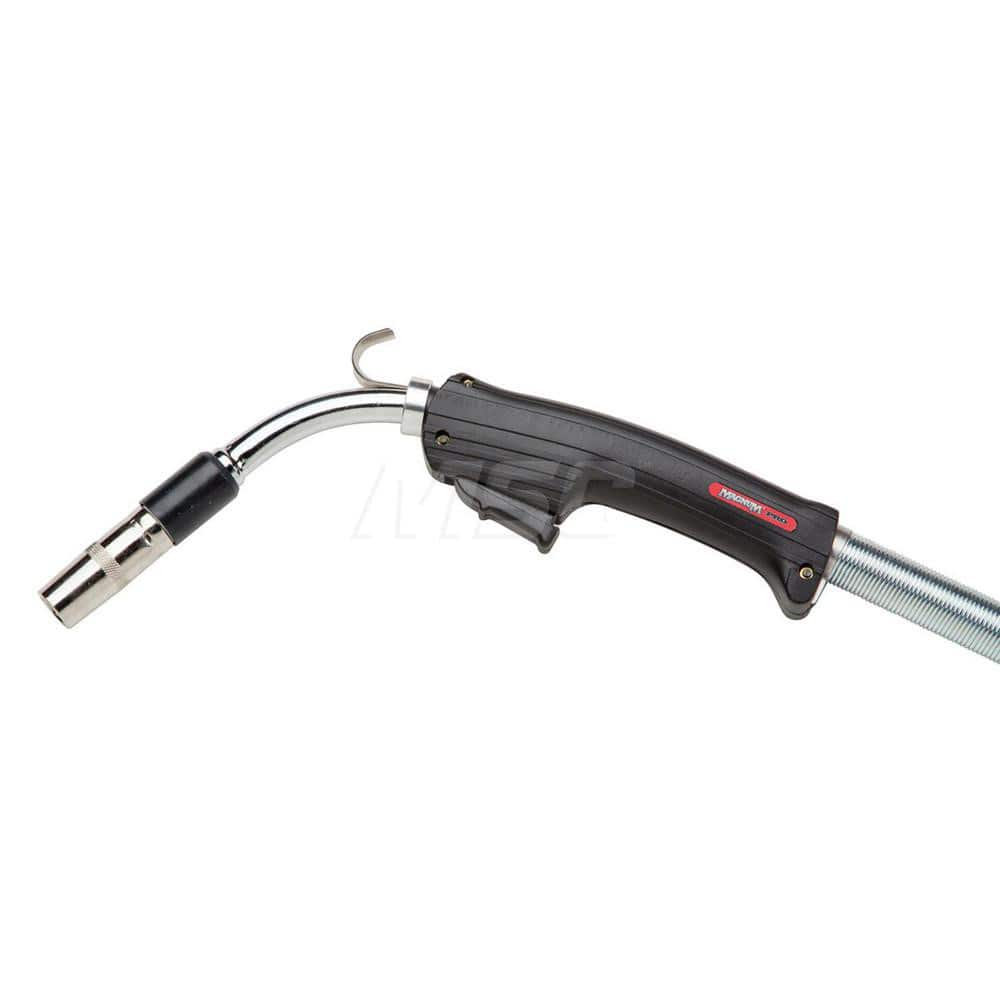MIG Welding Guns; For Use With: Magnum ™ PRO; Length (Feet): 10 ft. (3.05m); Handle Shape: Curved; Neck Type: Rotatable; Trigger Type: Standard; For Gas Type: CO2; For Wire Type: Flux Core; Solid