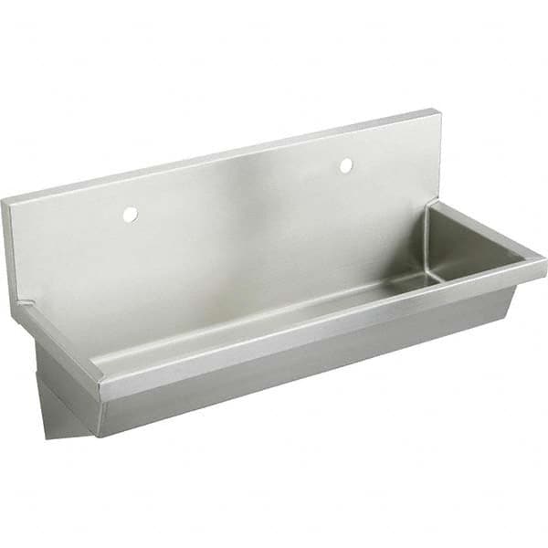 ELKAY - Stainless Steel Sinks Type: Multiple Wash-Station Outside Length: 48 (Inch) - Eagle Tool & Supply