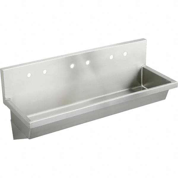 ELKAY - Stainless Steel Sinks Type: Multiple Wash-Station Outside Length: 60 (Inch) - Eagle Tool & Supply