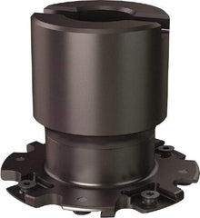 Seco - Shell Mount Connection, 0.5591" Cutting Width, 0.559" Depth of Cut, 2-1/2" Cutter Diam, 3/4" Hole Diam, 8 Tooth Indexable Slotting Cutter - R335.19 Toolholder, 335.19-1102 Insert - Eagle Tool & Supply