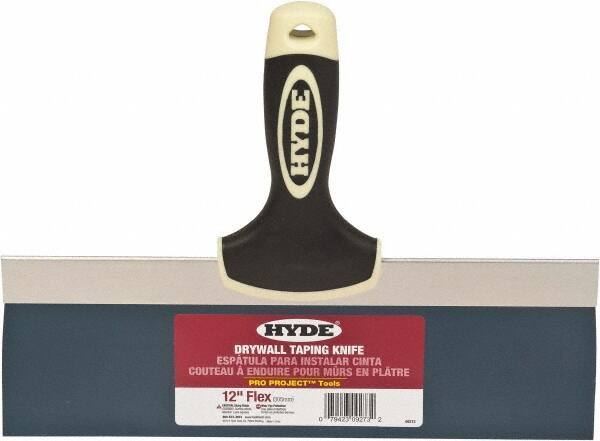 Hyde Tools - 12" Wide Flexible Blade Steel Joint Knife - Flexible - Eagle Tool & Supply