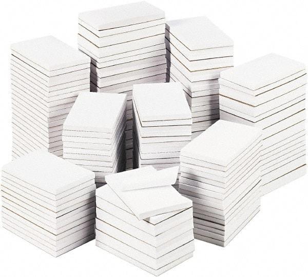 UNIVERSAL - 100 Sheet, 3 x 5", Scratch Pad - White - Eagle Tool & Supply