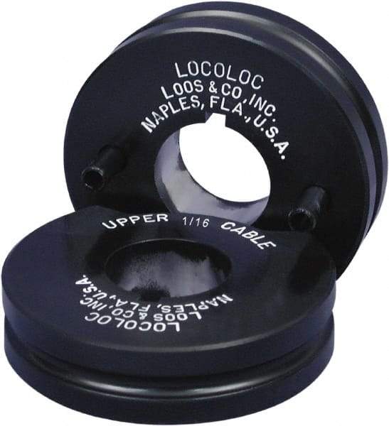 Loos & Co. - 3/32" Straight Shank Terminal Die - Metal/Black - Eagle Tool & Supply