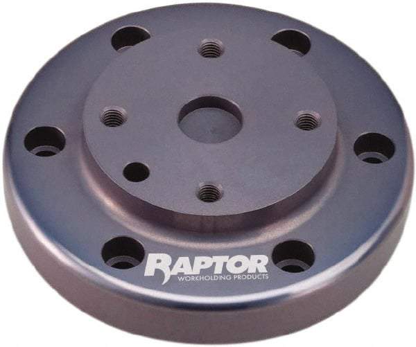 Raptor Workholding - 8.2" Jaw Width, 2" High Riser - For Use with 4 & 5 Axis Workholding Systems - Eagle Tool & Supply