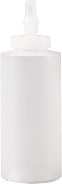 PRO-SOURCE - 12 oz Polyethylene Bottle with Applicator - Clear - Eagle Tool & Supply