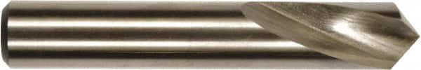 Magafor - 7/8" Body Diam, 118°, 2-1/2" OAL, High Speed Steel Spotting Drill - Eagle Tool & Supply