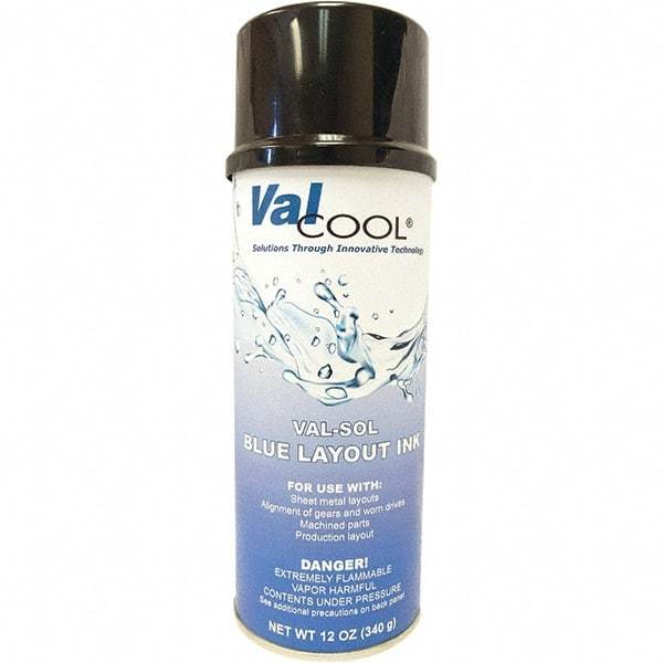 ValCool - Layout Fluid Type: Blue Layout Fluid Volume Capacity: 16 oz. - Eagle Tool & Supply