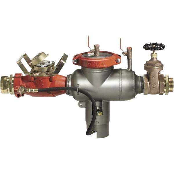 Watts - 2-1/2" Fit, Reducer Pressure Zone Assembly - Stainless Steel - Eagle Tool & Supply