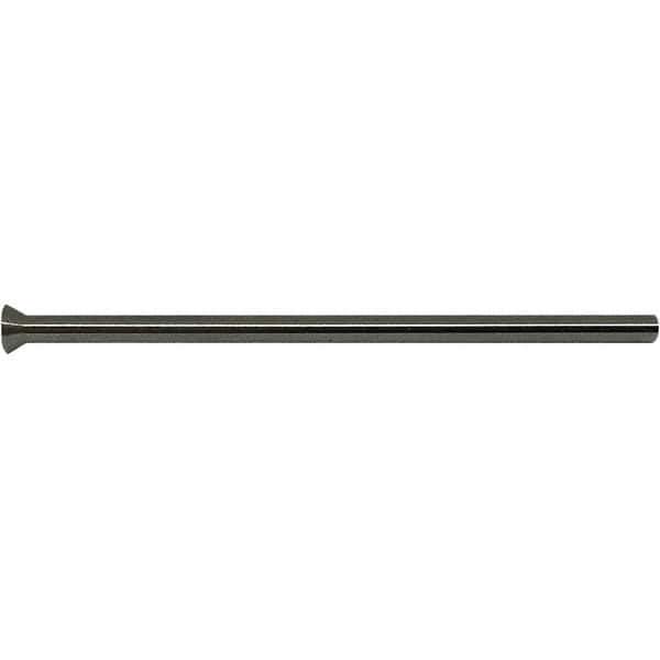 Gibraltar - 0.152" Pin Diam, 0.2736" Head Diam x 0.1915" Head Height, 2-1/2" OAL, Conical Pin - High Speed Steel - Eagle Tool & Supply