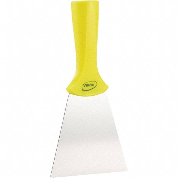 Vikan - Scrapers & Scraper Sets Blade Style: Straight Flexibility: Stiff - Eagle Tool & Supply