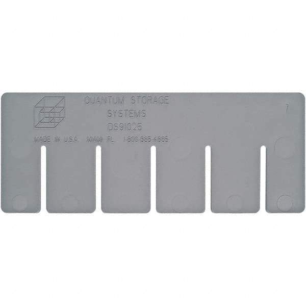 Quantum Storage - Bin Accessories Type: Bin Divider For Use With: DG91025 - Eagle Tool & Supply