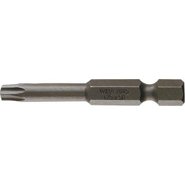 Wiha - T27 Power Bit - 1/4" Drive, 2" OAL - Eagle Tool & Supply