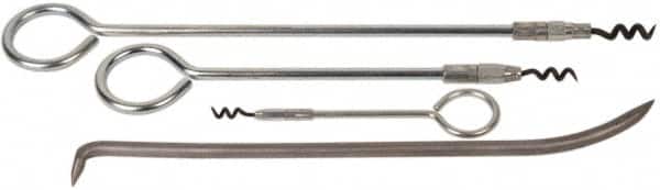 Made in USA - 4 Piece Rigid Shaft Packing Tool Set - Eagle Tool & Supply