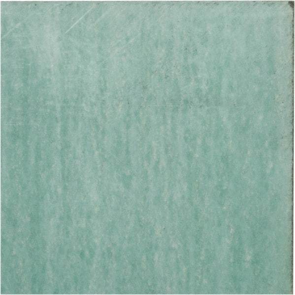 Made in USA - 30" Long x 30" Wide x 1/8" Thick, Aramid Sheet Gasketing - 1,450 Max psi, Green - Eagle Tool & Supply
