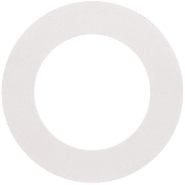 Made in USA - 4" Pipe, Flange Gasket - Gore-Tex GR, White, 1/16" Thick - Eagle Tool & Supply