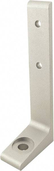 80/20 Inc. - 56mm Wide, Open Shelving Accessory/Component - Aluminum, Clear Anodized Finish, 25mm Long, Use with 25-2525 & Bolt Kit 75-3412 - Eagle Tool & Supply