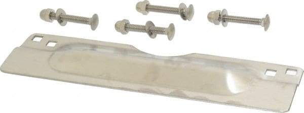 Don-Jo - 11" Long x 3" Wide, Latch Protector - Stainless Steel - Eagle Tool & Supply