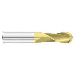 7/8 x 1-1/2 x 4 2 Flute Ball Nose End Mill- Series 3215SD - Eagle Tool & Supply