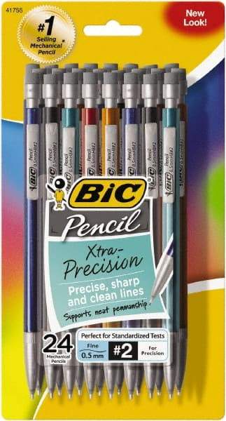 Bic - 0.5mm Lead Mechanical Pencil - Black - Eagle Tool & Supply