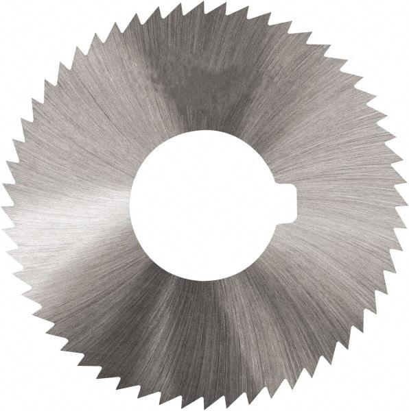 Made in USA - Slitting & Slotting Saws Material: High Speed Steel Blade Diameter (Inch): 4 - Eagle Tool & Supply