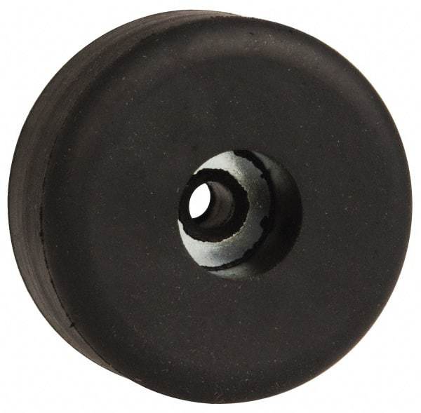 Made in USA - 1/2 Thread, 5/8" High, Rubber Bumpers - Recessed, 11/32" C-Projection Gage Line to Nose End, 1-1/2" Minor Axis - Eagle Tool & Supply
