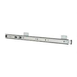 Knape & Vogt - 20" Slide Length, Chrome Variable-Height Keyboard Slide - Chrome Finish - Eagle Tool & Supply