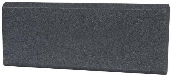 Norton - 6" Long x 2-1/4" Diam x 3/4" Thick, Silicon Carbide Sharpening Stone - Round Edge Slip, Medium Grade - Eagle Tool & Supply