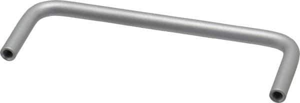 Electro Hardware - Round Handle - Plain, Aluminum, 4" Center to Center - Eagle Tool & Supply