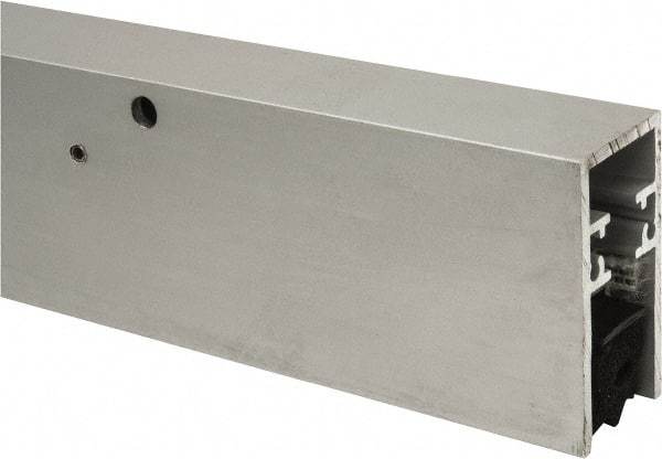 Pemko - Heavy Duty Automatic Door Bottom Sweep - Sponge Neoprene, 2-1/8" High, Clear Anodized Aluminum Coated - Eagle Tool & Supply