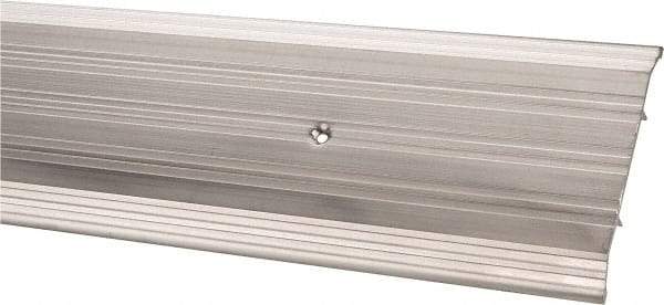 Pemko - 72" Long x 5" Wide x 1/2" High, Saddle Threshold - Mill Finish Aluminum - Eagle Tool & Supply
