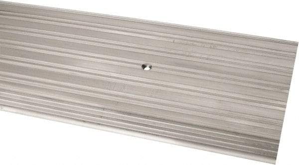 Pemko - 72" Long x 7" Wide x 1/2" High, Saddle Threshold - Mill Finish Aluminum - Eagle Tool & Supply