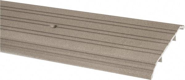 Pemko - 72" Long x 5" Wide x 1/2" High, Saddle Threshold - Gray PemKote Skid Resistant Surface - Eagle Tool & Supply