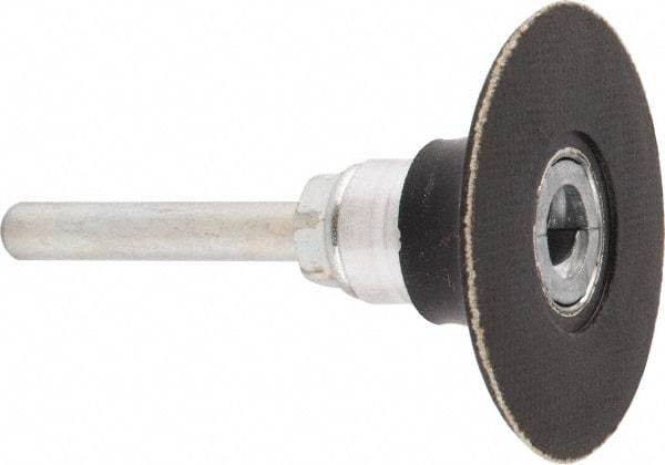 Standard Abrasives - 2" Diam Quick-Change Type R Disc Backing Pad - 1/4" Shank Diam, Soft Density, 20,000 RPM, Lockit Compatible - Eagle Tool & Supply