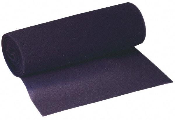 PrecisionAire - 25' Long x 30" Wide x 1/2" Thick Polyurethane Foam Media Air Filter Media Roll - MERV 5, 60 to 80% Arrestance Efficiency, 20 to 30% Particle Capture Efficiency, Use with Any Unit - Eagle Tool & Supply