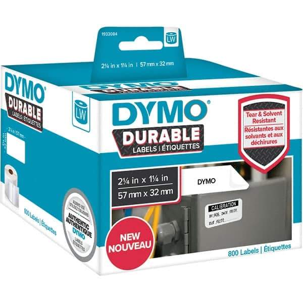 Dymo - Labels, Ribbons & Tapes Type: Multi-Purpose Label Color: White - Eagle Tool & Supply