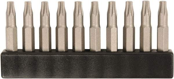 Wiha - 4mm Drive T20 Torx Screwdriver Bit - 28mm OAL - Eagle Tool & Supply