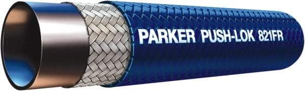 Parker - 3/4" ID x 1.03" OD CTL Push-on Air Hose - 250 Working psi, -40 to 212°F, Blue - Eagle Tool & Supply