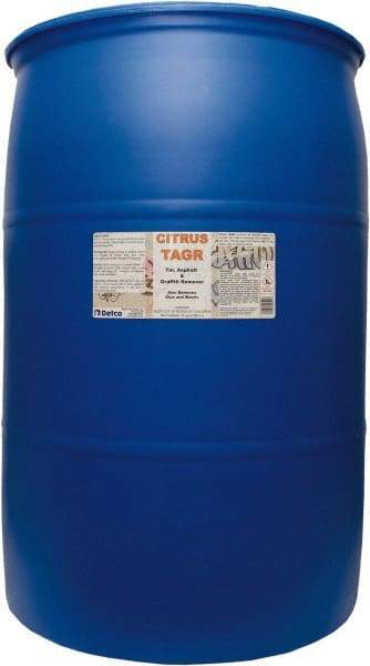 Detco - 55 Gal Drum Graffiti/Vandal Mark Remover - VOC Content g/L 533, Removes Graffiti - Eagle Tool & Supply