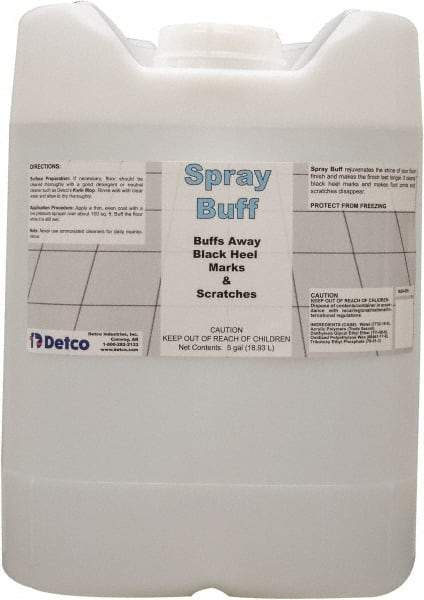 Detco - 5 Gal Drum Spray Buff - Use on Hard Floors - Eagle Tool & Supply